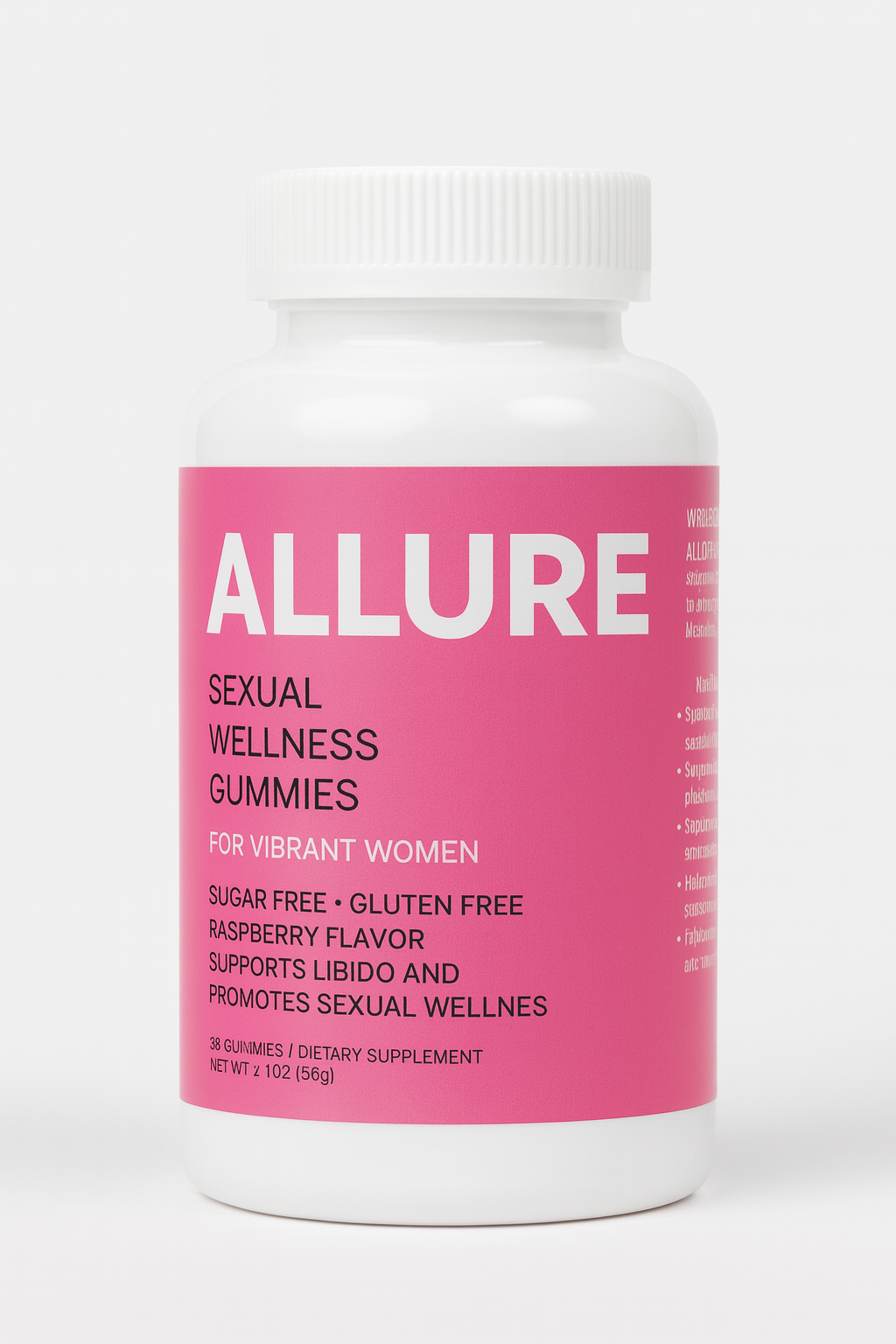 ALLURE – Sexual Wellness Gummies for Vibrant Women (38 Gummies)